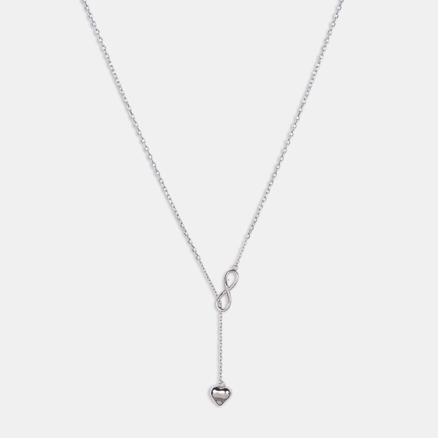 Discover the elegance of our silver Love Raindrop Pendant