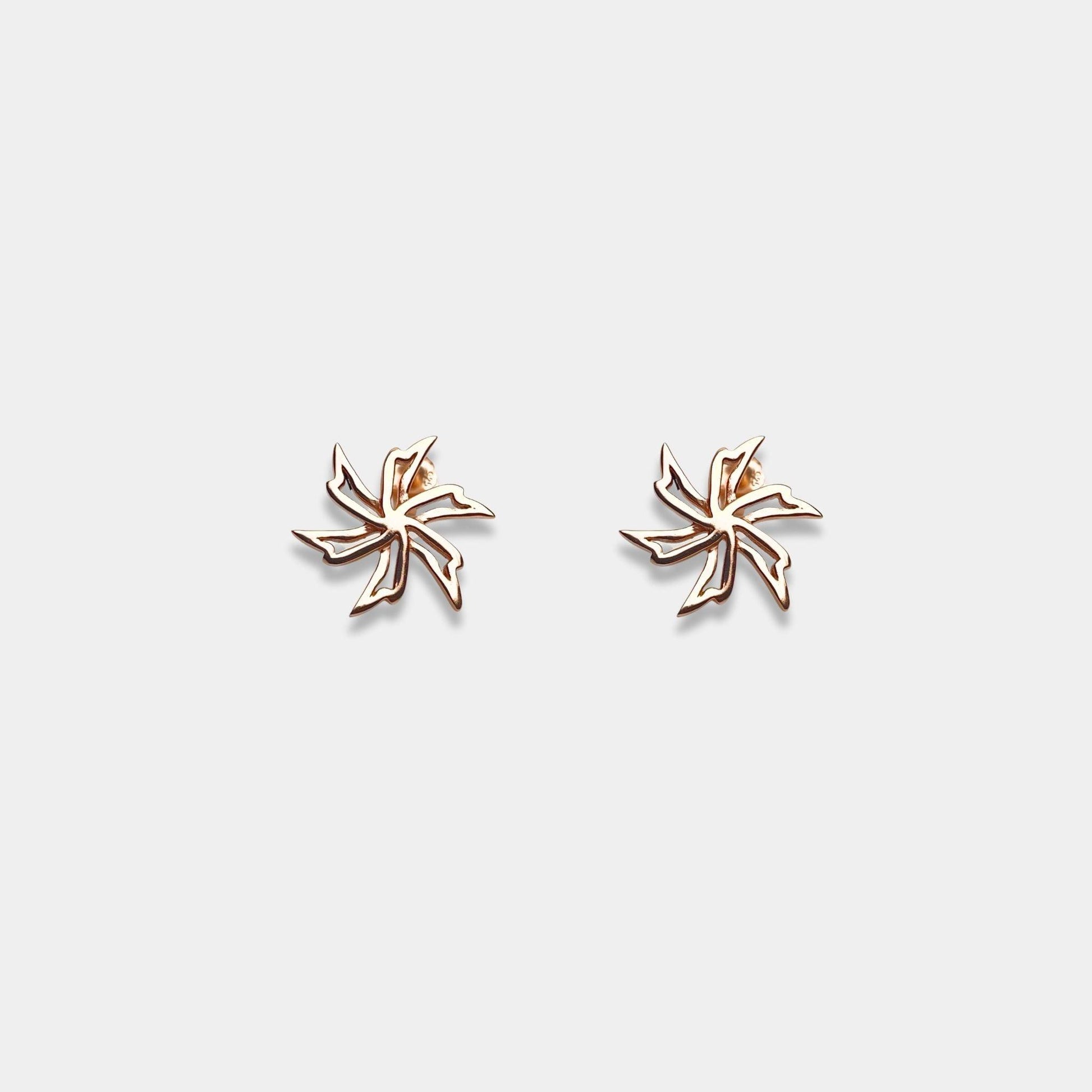 Shimmering silver earrings featuring a star design, a stylish accessory for any occasion